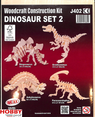 Dinosaur Set 2 Woodcraft Kit