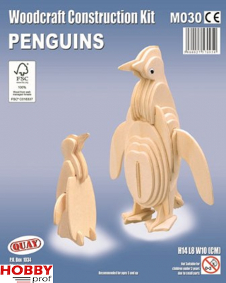 Penguins Woodcraft Kit