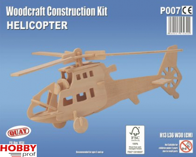 Helicopter Woodcraft Kit