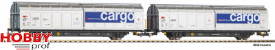 SBB Cargo Hbbillnss Sliding Wall Wagon Set (2pcs)