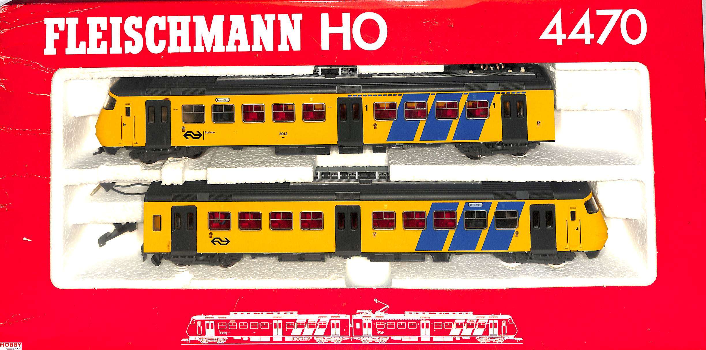 Electric train set, Sprinter, NS, Netherlands Schaal (H0) - Hobbyprof