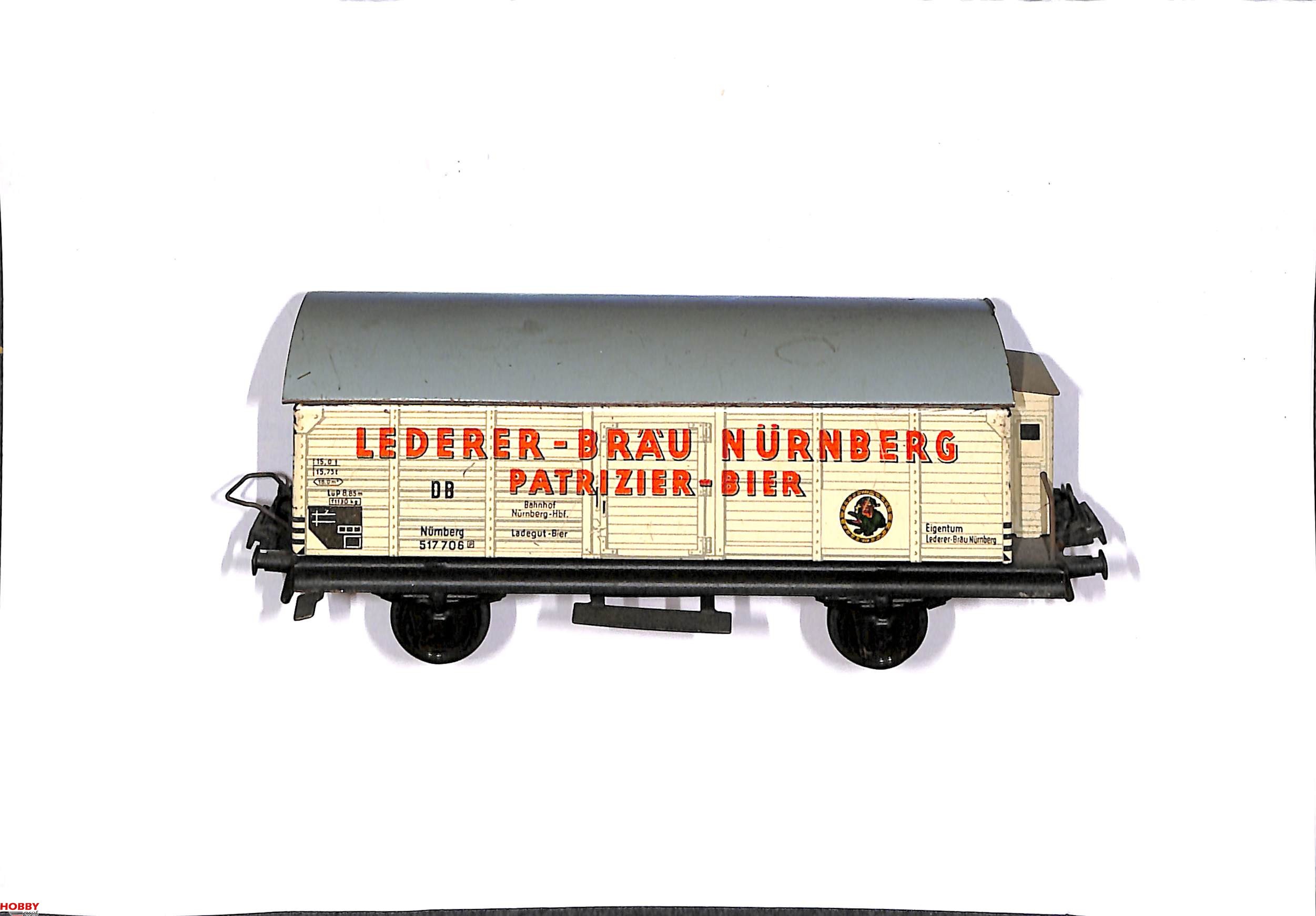 PER1004) Trix 23882 H0 AC Kühlwagen-Set LEDERER PREMIUM der DB, OVP